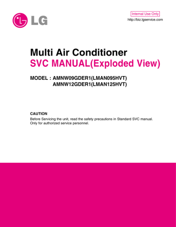 LG LMAN125HVT, LMAN095HVT Owner's manual | Manualzz