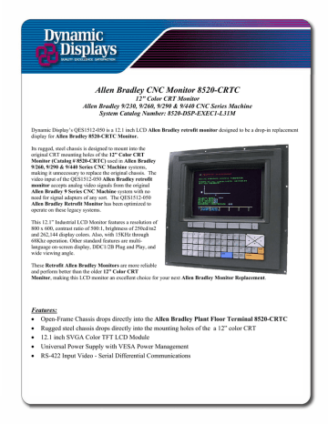 lcd panel to replace 11 crt factory