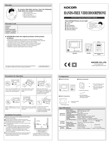 Kiv 201c Manual Manualzz