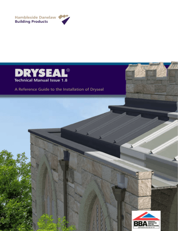 A Reference Guide To The Installation Of Dryseal R Manualzz