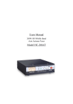 Antenna Tuner HC-200AT Users Manual