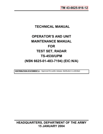 TM-43-6625-916-12 | Manualzz