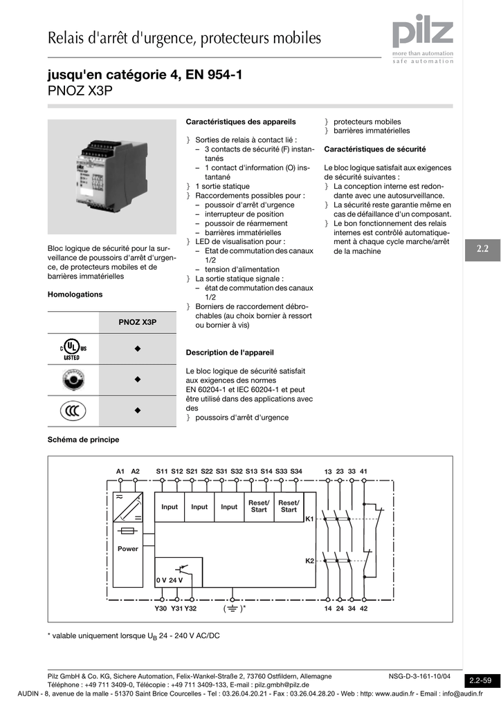 Pnoz X3p Manualzz