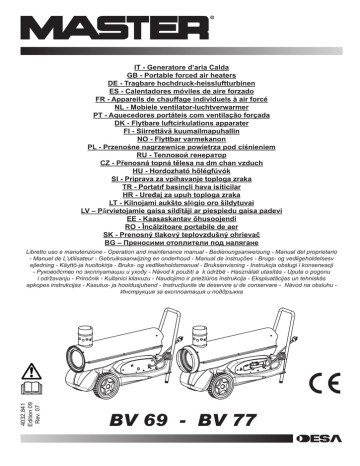 Master Indirect Oil Bv 69 Bv 77 Manualzz