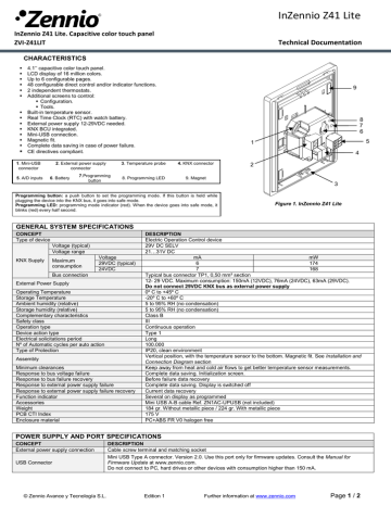 datasheet z41 lite en ed1 | Manualzz