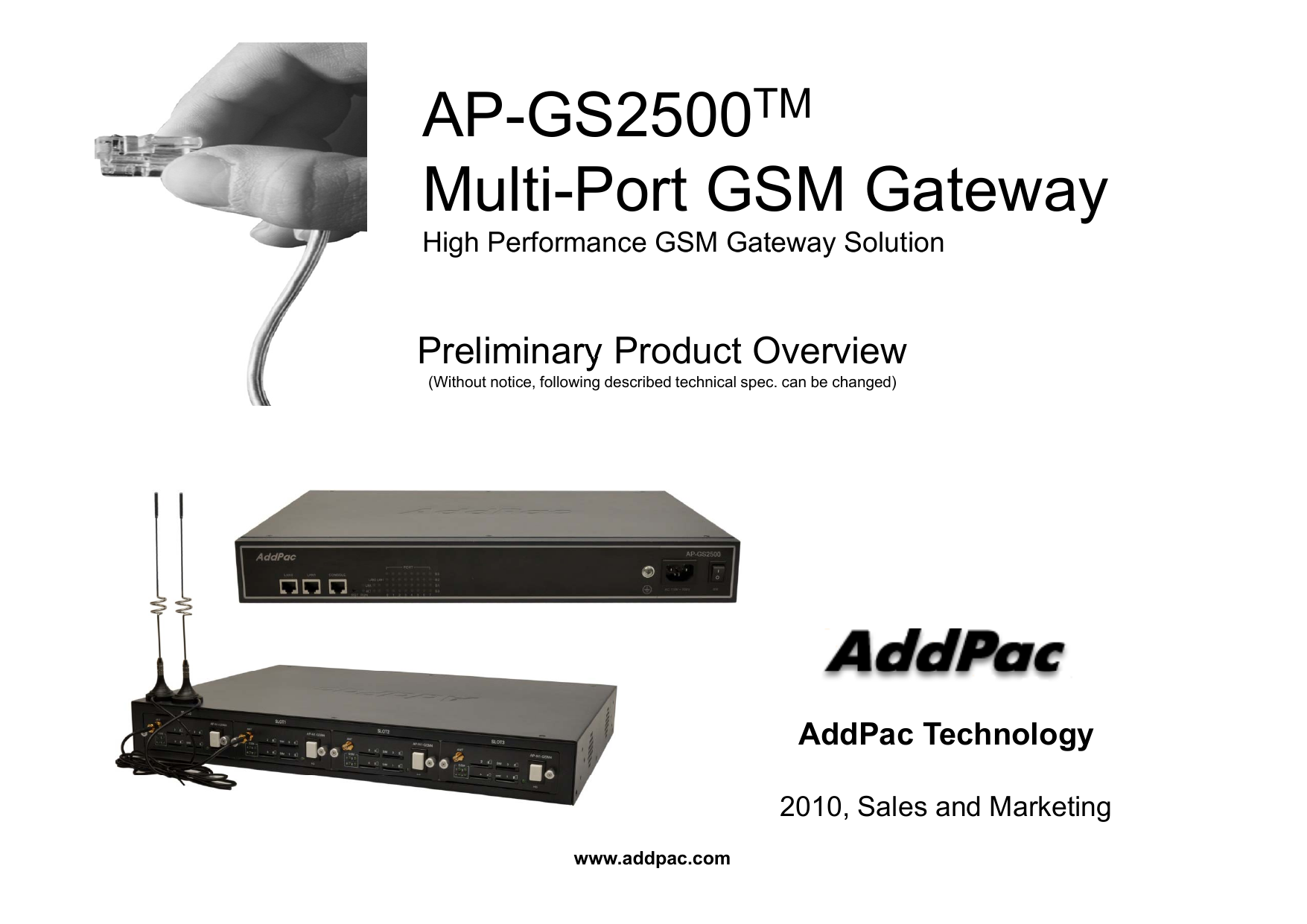 AddPac_GS2500 | Manualzz