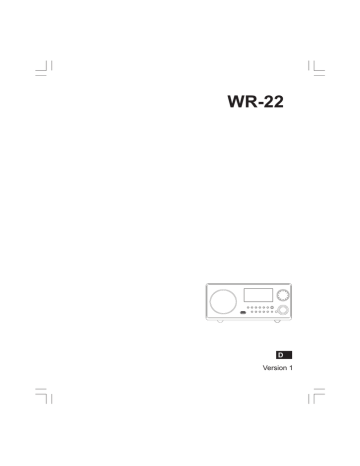 Sangean WR-22 Benutzerhandbuch | Manualzz