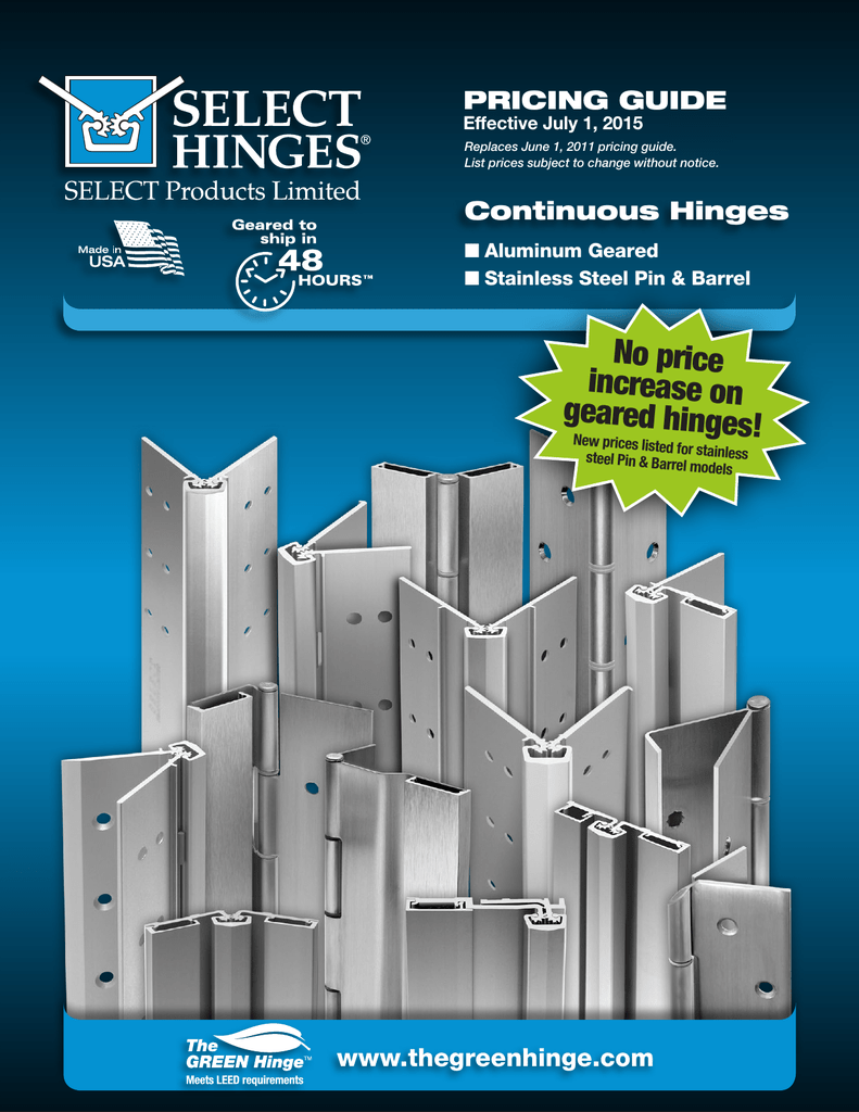 Half Surface 83” Length Hager 780053HD Series Aluminum Heavy Duty Fire Rated Roton Continuous