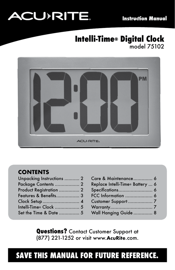 Ikea Digital Clock Instructions at Ava Lazarev blog