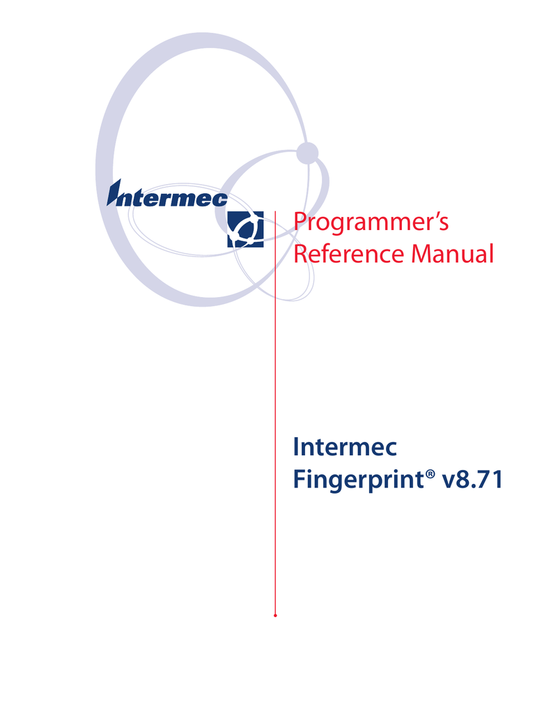 Fingerprint Command Reference Manual Manualzz