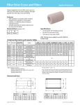 Emerson Climate Technologies Filter Drier Cores Datasheet