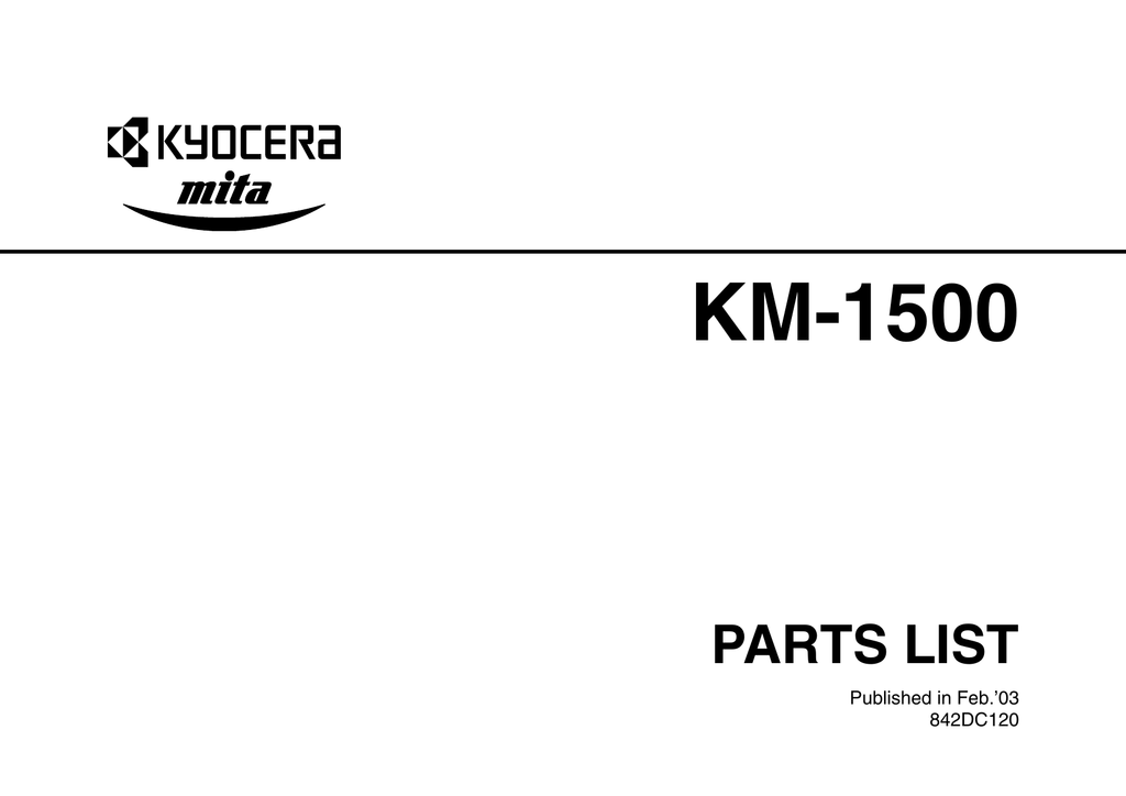 kyocera 1500