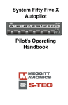 Autopilot Fifty Five X Pilot&rsquo;s Operating Handbook