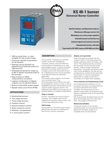 Technical Information Ks 40 Manualzz