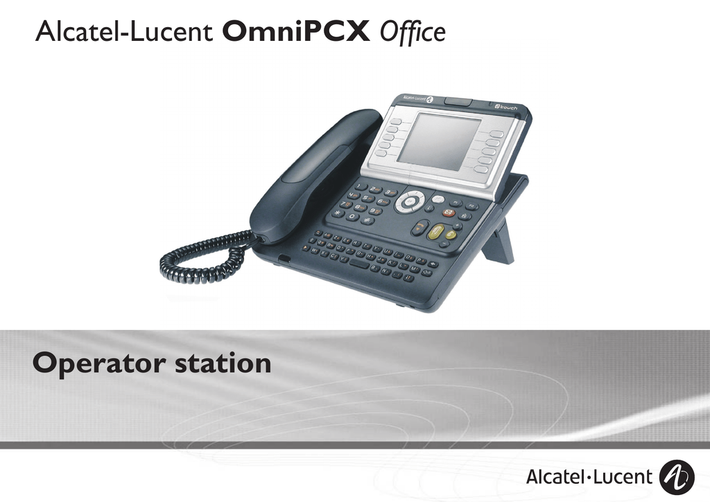 Alcatel-Lucent OmniPCX manual | Manualzz