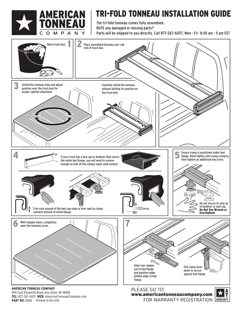 American Tonneau Installation Manualzz