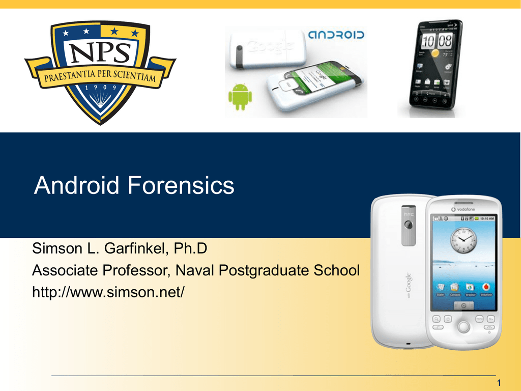 11 07 14 Introduction To Computer Forensics And Android Forensics With An Emphasis On Computer Forensics Manualzz