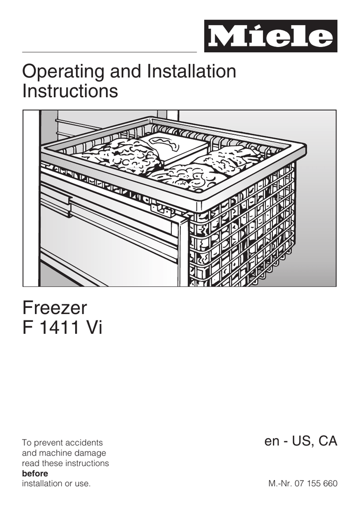 Miele Freezer Manual F1411Vi Manualzz