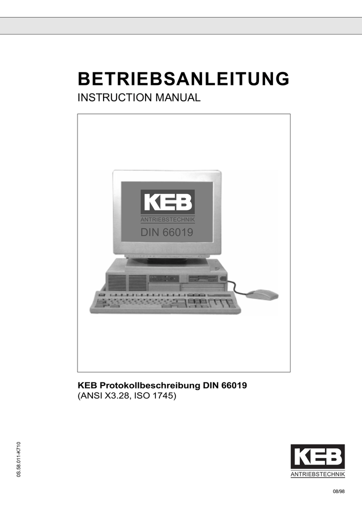 Opisanie Protokola Din66019 Angl Manualzz