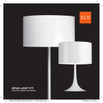 Spun light F/T T1 EUR, Spun light F/T F/T2 EUR Installation Instructions