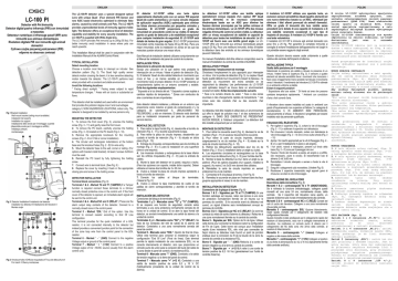 DSC LC-100 PI Installation manual | Manualzz