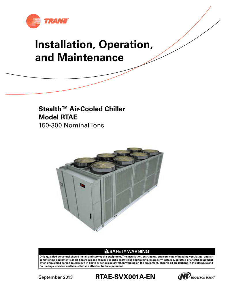 Trane discount stealth chiller