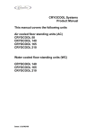 CRYOCOOL 50, 140, 165, 210 Glycol Cooling Systems Product Manual