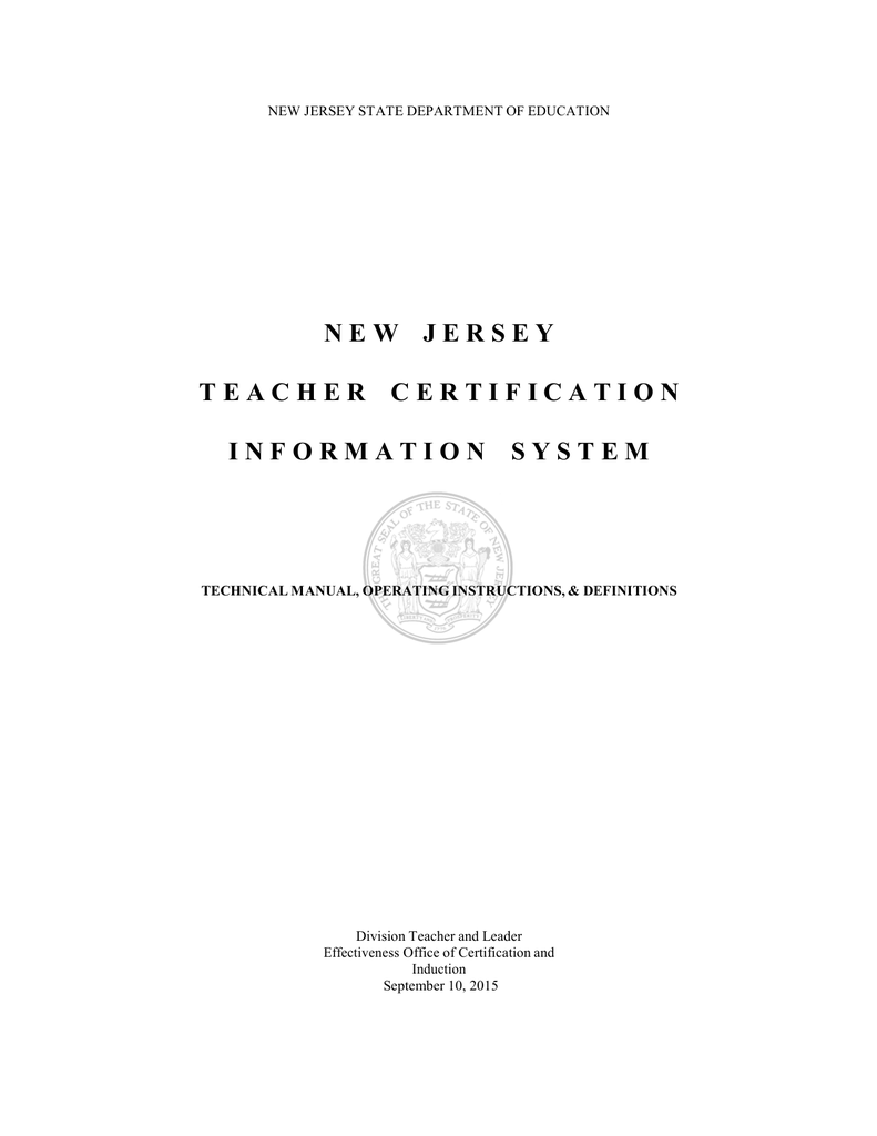 Ceas Certification Nj TUTORE ORG Master of Documents