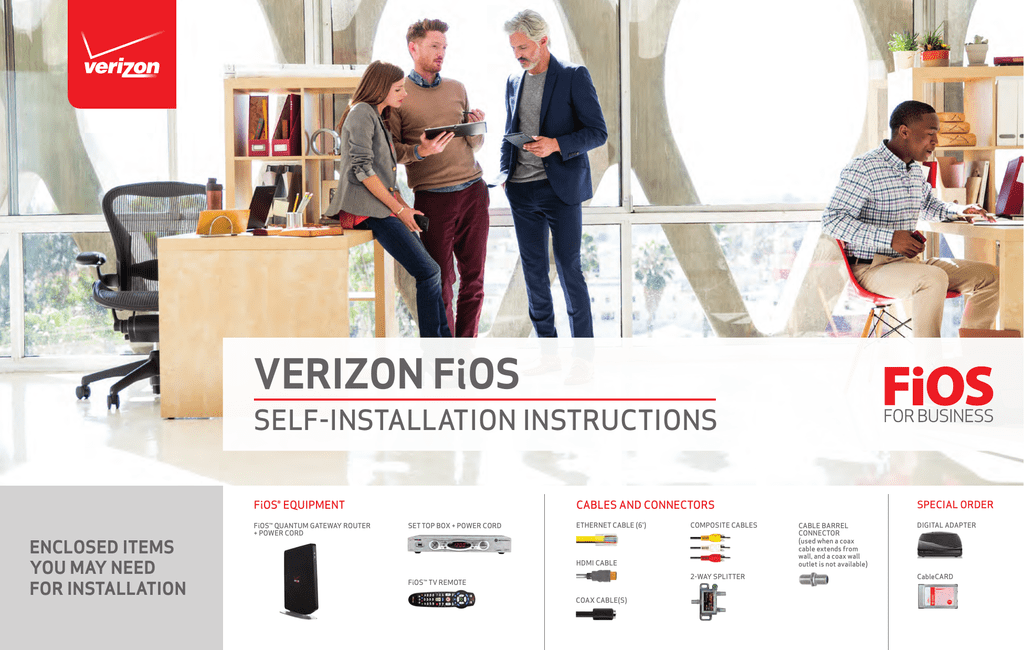 fios self install activation
