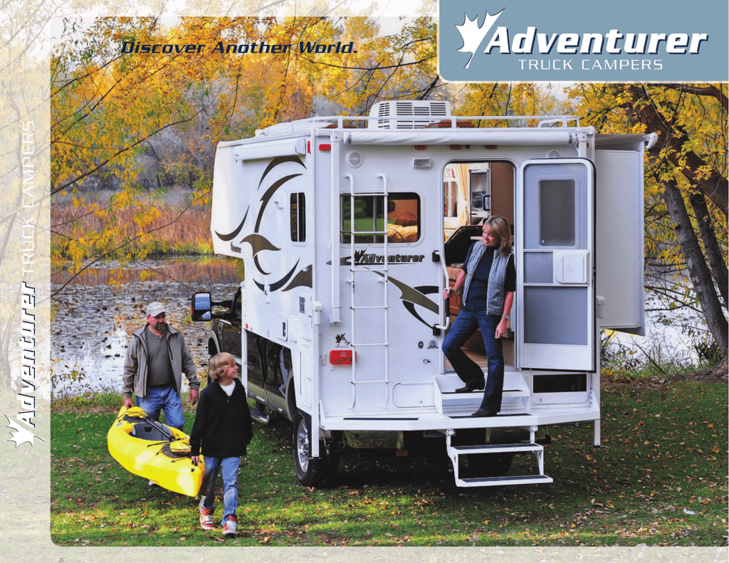 2010 Adventurer Truck Camper Brochure (3.6 MB PDF) | Manualzz