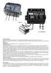 NEU! AKKU-LADEREGLER 12V/DC Charging-regulator 12 Volt Lade-Regler in:16-20 V eB