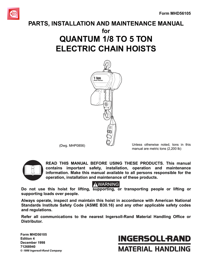 Harrington 5 Ton Electric Chain Hoist Wiring Diagram 4K Wallpapers Review