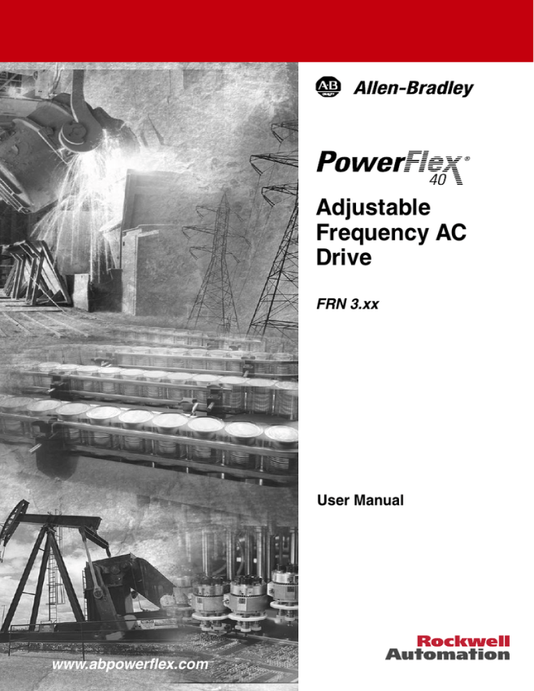 Rockwell Automation - Inverter PoweFlex 40 | Troubleshooting