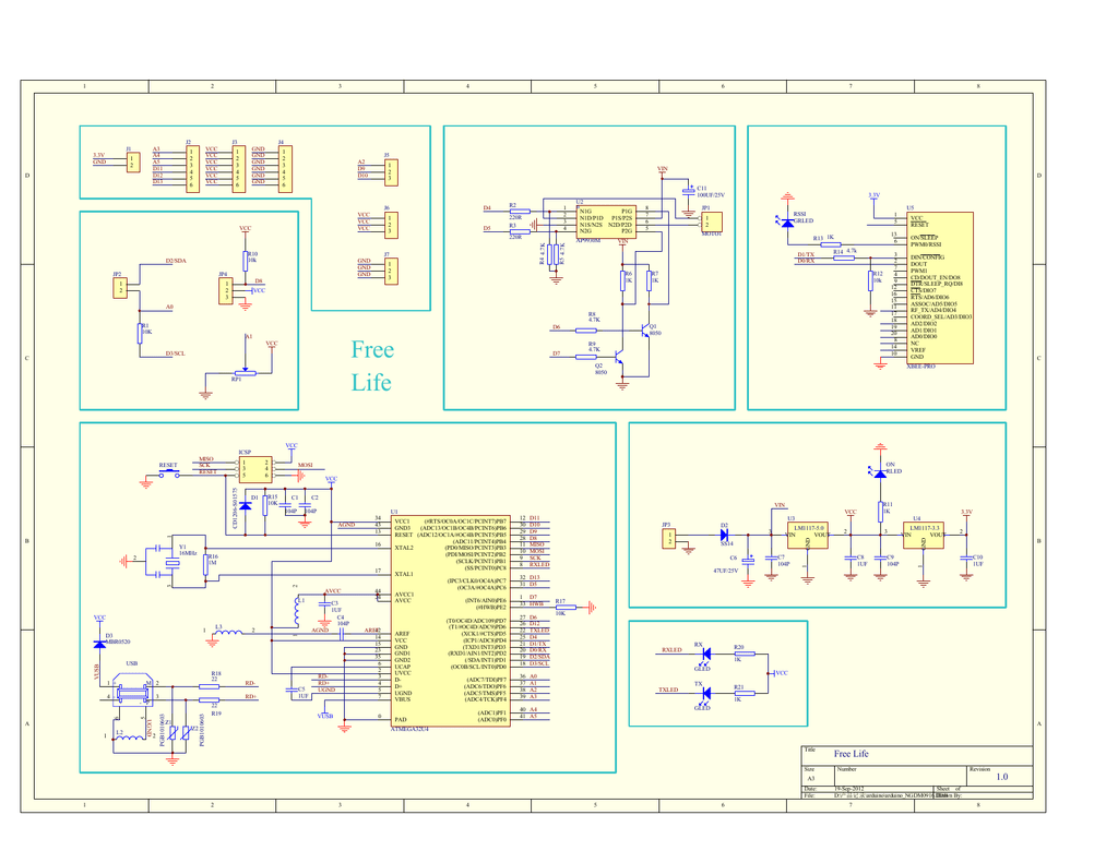 H lcd1509 схема