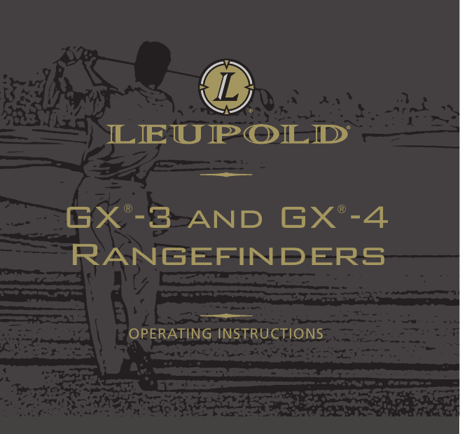 Leupold GX-3 And GX | Manualzz