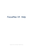 FocusMax V4 Help for Automated Telescope Focusing