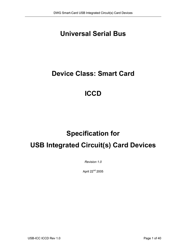 iccd smartcard