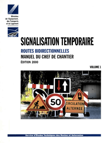 Signalisation Temporaire Manualzz
