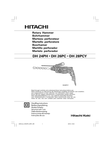 Hitachi DH24PH Owner Manual | Manualzz