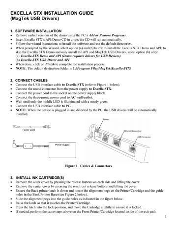 Excella STX Quick Installation Guide | Manualzz