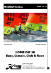 Hobby Cat 16 Easy Assembly Manual