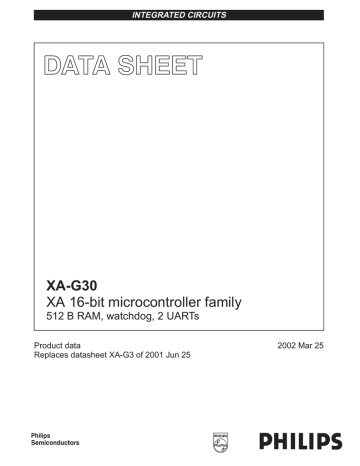 Download datasheet for XA-G30 by NXP Semiconductors N.V. | Manualzz