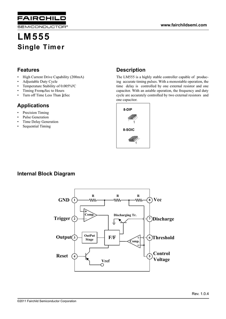 8-Pin 4.5-16 V Timer Circuit 10 x Texas Instruments NE555D