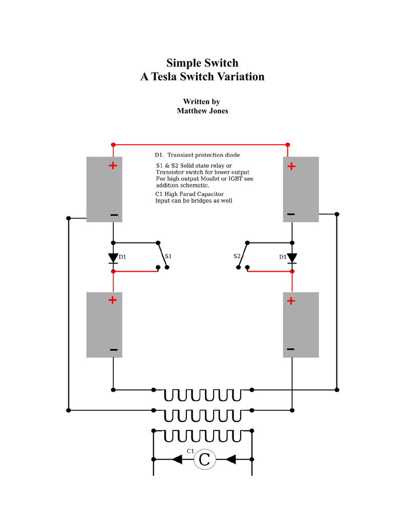 Solid State Relay Tesla Coil