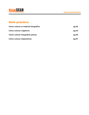 Manual VisualSCAN VisualFOTO Gu A Pr Ctica Manualzz