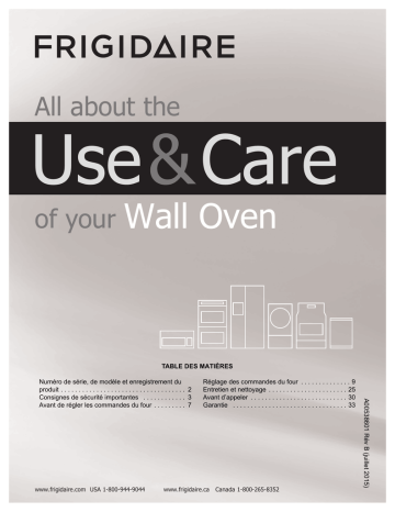 Use Care & Wall Oven | Manualzz