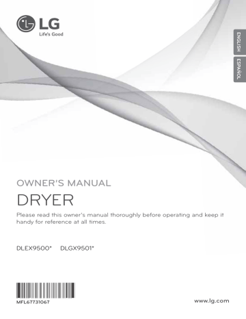 LG DLGX5001 series Owner's Manual | Manualzz