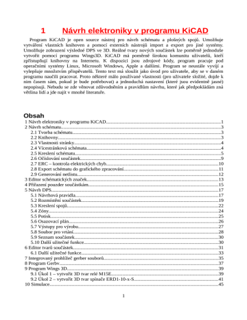 navrh_elektroniky_v_programu_kicad.pdf | Manualzz