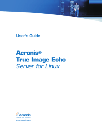 acronis true image echo server linux