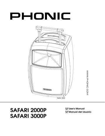 phonic safari 2000 manual